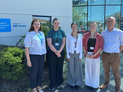 Ten sixth form students inspired by their taste of medicine experience