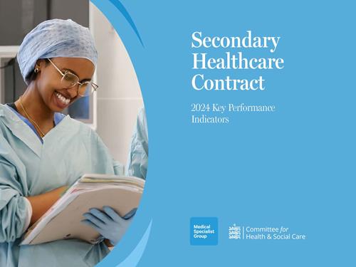 Latest Secondary Healthcare Contract KPI report shows more patients treated and improvements in waiting lists but ongoing challenges with some targets