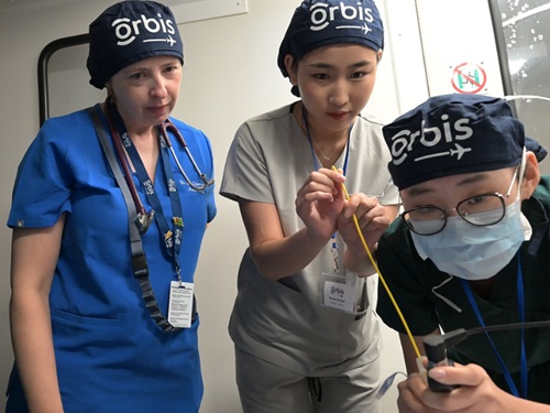 MSG anaesthetist returns from sight-saving assignment in Mongolia with eye charity Orbis