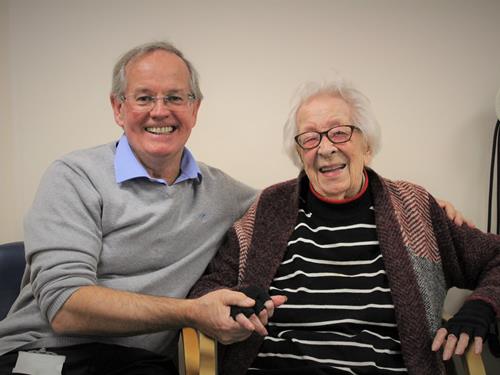 MSG celebrates its oldest patient