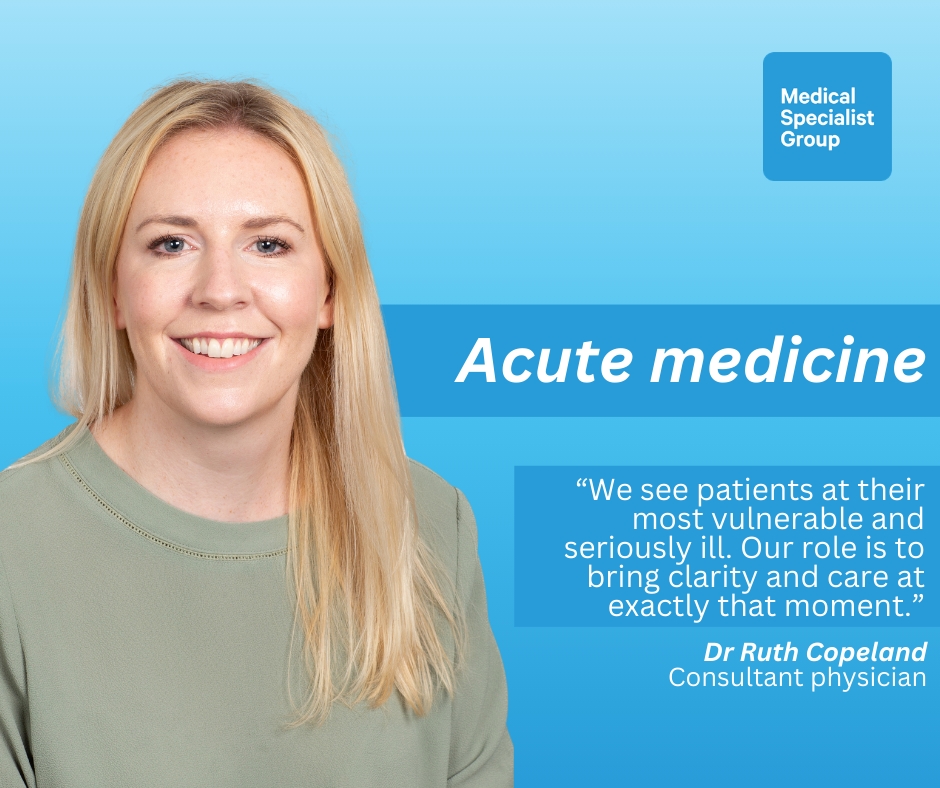 What is acute medicine?
