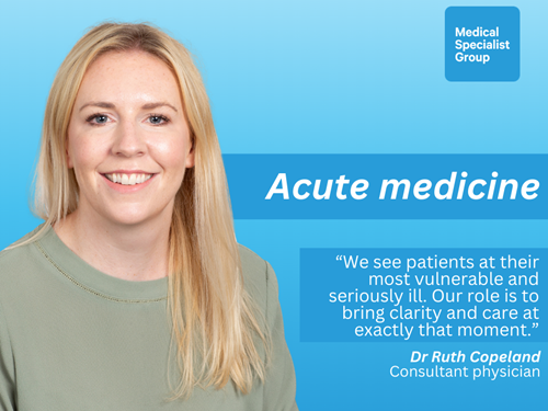 What is acute medicine?